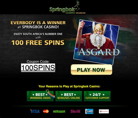 no deposit bonus for springbok casino